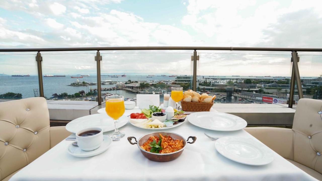 Aura Marina Hotel Isztambul Kültér fotó