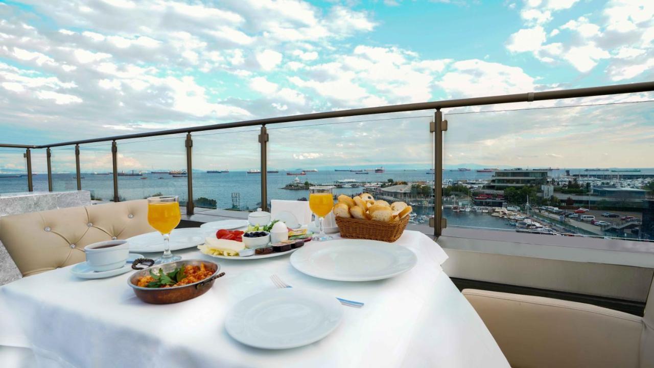 Aura Marina Hotel Isztambul Kültér fotó